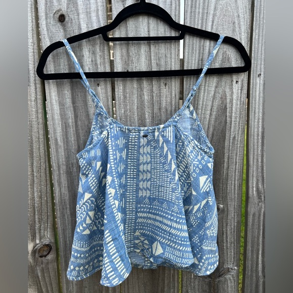 Rip Curl: Blue and White Camisole: Size XS - Picture 2 of 11